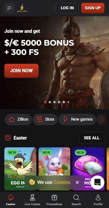 Rollero Casino Online
